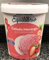 Mängden socker i Gelado Morango Equilíbrio