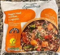 Mängden socker i Veggie Meal Lentilhas e Legumes