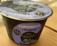 Mängden socker i Continente Proteína