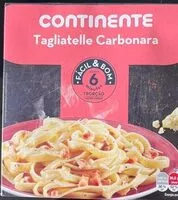Mängden socker i Tagliatelle Carbonara