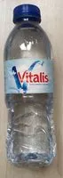 Mängden socker i Vitalis Água mineral natural