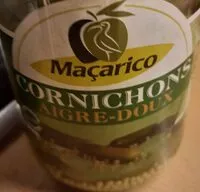 Mängden socker i Cornichons Aigres-Doux