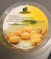 Mängden socker i Tremocos (lupins)
