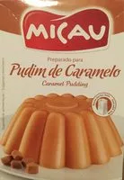 Mängden socker i Preparado de pudim de caramelo