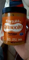Mängden socker i Manteiga de Amendoim Cremosa(beurre de cacahuète)