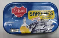 Mängden socker i sardines à l'huile