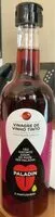 Mängden socker i Vinagre Paladin Vinho Tinto