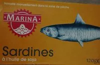 Mängden socker i Sardines a l huile de soja