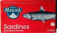 Mängden socker i Sardines à la sauce tomate