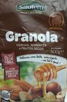 Mängden socker i Granola, cereais sementes e frutos secos