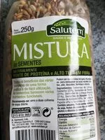 Mängden socker i Mistura de sementes