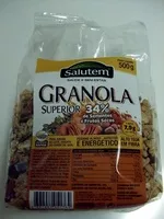 Mängden socker i Granola superior