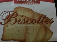 Mängden socker i Toastagrill biscottes