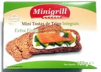 Mängden socker i Mini tostadas de trigo integrales extra finas