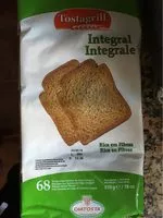 Mängden socker i Tostas con harina de trigo integral