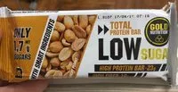 Mängden socker i Total Protein Bar low sugar