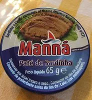 Mängden socker i Paté de Sardinha