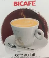 Mängden socker i Café au lait