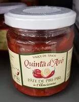 Mängden socker i Pâte de Piri-Piri à l'ancienne