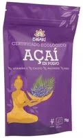 Mängden socker i Açaï En Poudre Bio - 70 G - Iswari