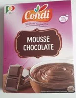 Mängden socker i Mousse chocolate