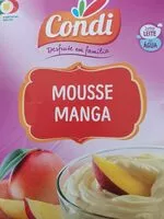 Mängden socker i Mousse manga