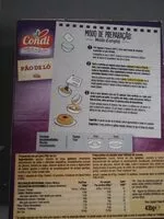 Mängden socker i Pâo de lô