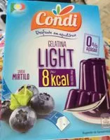 Mängden socker i Gelatina light