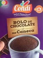 Mängden socker i Bolo de chocolate na caneca
