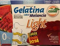 Mängden socker i gelatine saveur pasteque