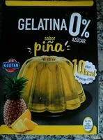 Mängden socker i Gelatina 0% sabor piña