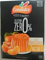 Mängden socker i Gelatina ZERO% Sabor mandarina