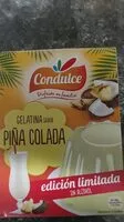 Mängden socker i Gelatina sabor piña colada