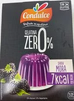 Mängden socker i Gelatina sabor mora