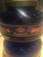 Mängden socker i Palmiers