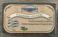 Mängden socker i Petits maquereaux à l’huile d’olive