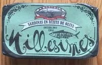 Mängden socker i Sardines à l'huile d'olive