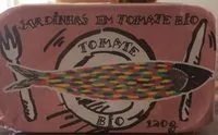 Mängden socker i Sardines à la tomate bio