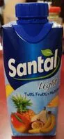 Mängden socker i Santal tutti frutti