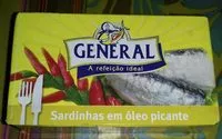 Mängden socker i Sardinhas em óleo picante