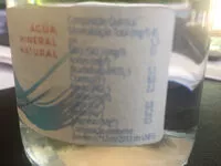 Mängden socker i Agua mineral natural