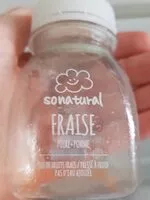 Mängden socker i Fraise poire + pomme