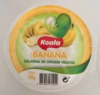 Mängden socker i Gelatina de origem vegetal banana
