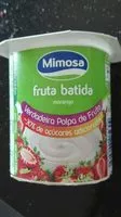 Mängden socker i Fruta batida