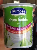 Mängden socker i Fruta batida pera