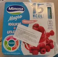Mängden socker i Yaourt maigre à la gelée de framboise.