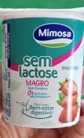 Mängden socker i Iogurte magro sem lactose