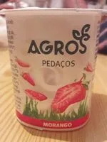 Mängden socker i Iogurte com Pedaços de Morango