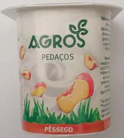 Mängden socker i Iogurte com Pedaços de Pêssego