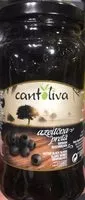 Mängden socker i Cantoliva Olives noires dénoyautées